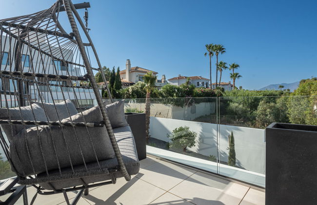 Casa de 6 quartos em Manilva com piscina privada e jardim - Foto 39