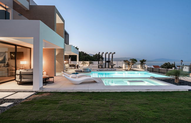 Casa de 6 quartos em Manilva com piscina privada e jardim - Foto 61