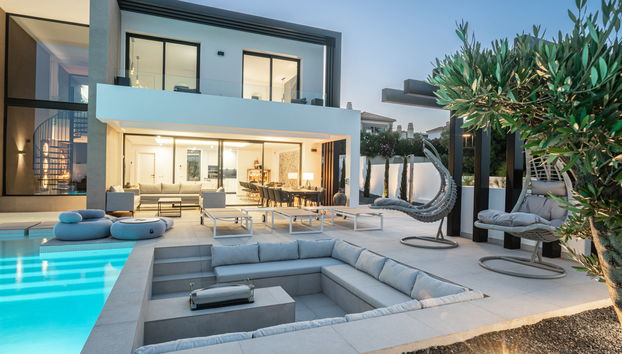 Casa de 6 quartos em Manilva com piscina privada e jardim - Foto 2