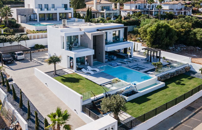Casa de 6 quartos em Manilva com piscina privada e jardim - Foto 56
