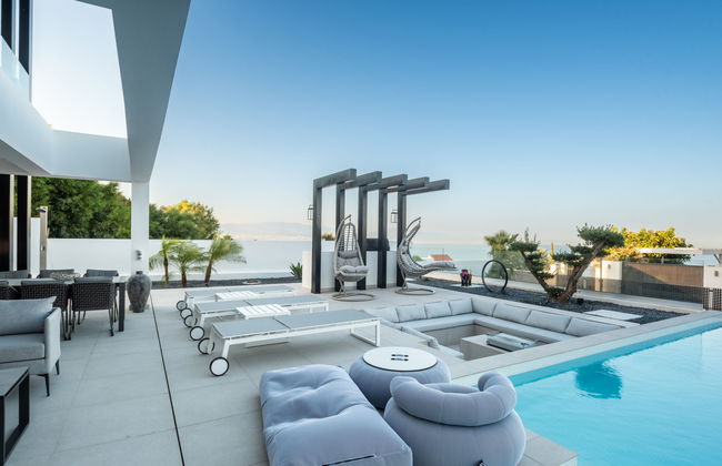 Casa de 6 quartos em Manilva com piscina privada e jardim - Foto 49