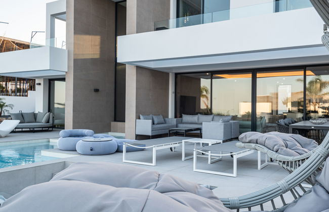 Casa de 6 quartos em Manilva com piscina privada e jardim - Foto 44