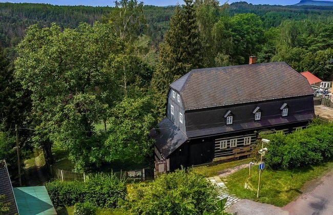 Casa de 5 quartos em Hřensko com jardim e terraço - Foto 40
