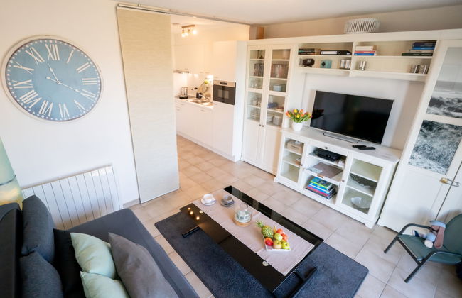 Apartamento de 2 quartos em De Haan com piscina e jardim - Foto 22