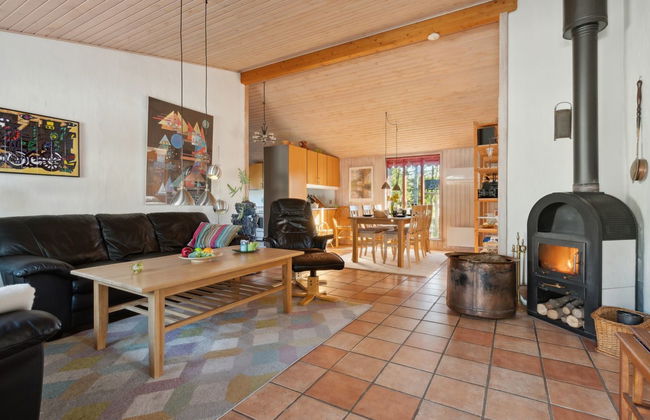 Casa de 3 quartos em Sønder Vorupør com terraço e sauna - Foto 16