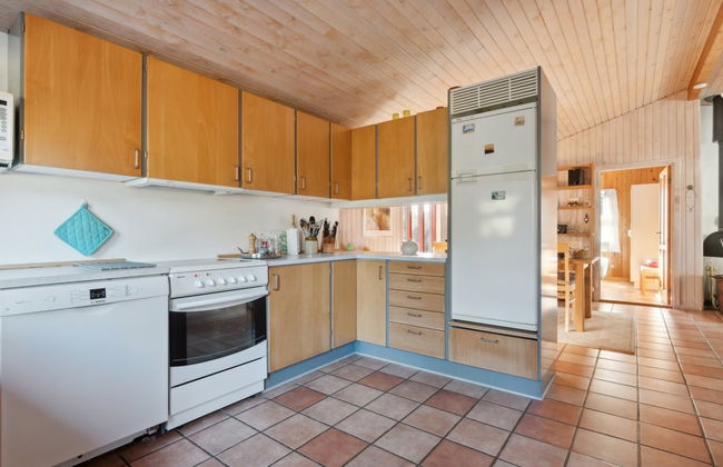Casa de 3 quartos em Sønder Vorupør com terraço e sauna - Foto 12