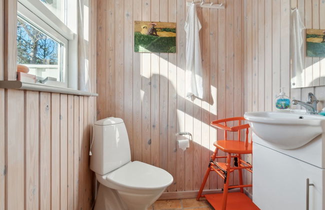 Casa de 3 quartos em Sønder Vorupør com terraço e sauna - Foto 17