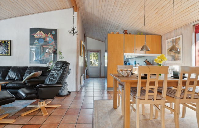 Casa de 3 quartos em Sønder Vorupør com terraço e sauna - Foto 14