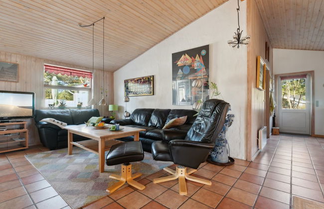 Casa de 3 quartos em Sønder Vorupør com terraço e sauna - Foto 15