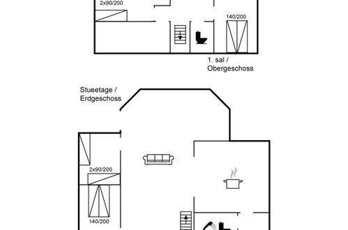 Foto 23 - Casa con 4 camere da letto a Vejers Strand