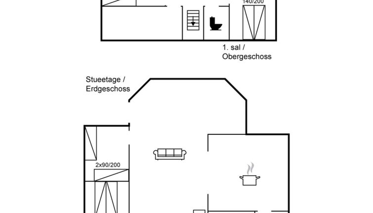 Foto 1 - Casa de 4 quartos em Vejers Strand