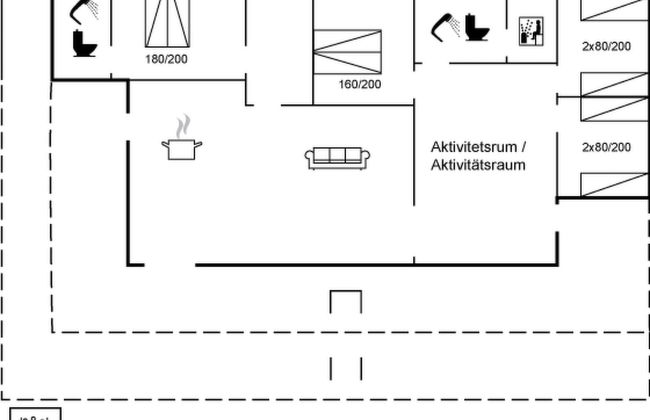Casa de 4 quartos em Højby com terraço e sauna - Foto 22