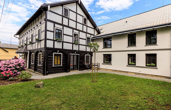Apartamento de 1 quarto em Arnoltice com jardim e terraço - Foto 22