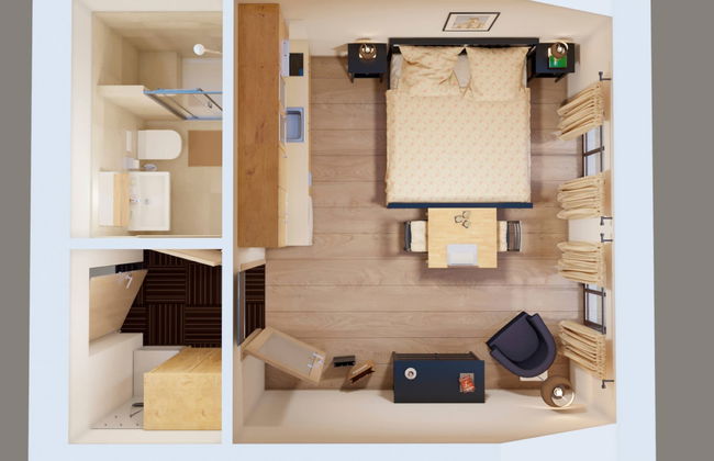 Apartamento de 1 quarto em Arnoltice com jardim e terraço - Foto 7