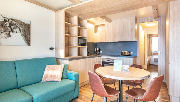 Apartment mit 2 Schlafzimmern in La Léchère mit terrasse - Foto 3