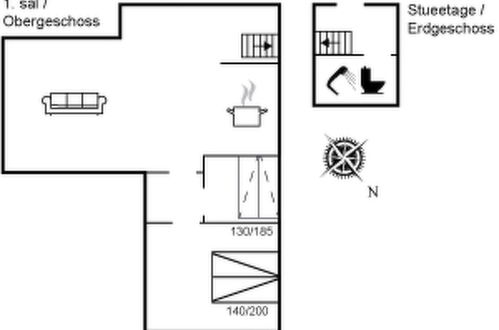 Foto 8 - Appartamento con 2 camere da letto a Skagen con terrazza