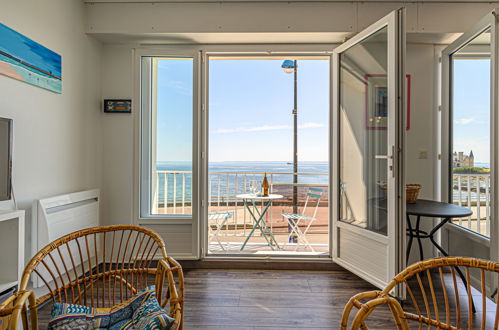 Foto 8 - Appartamento con 1 camera da letto a Quiberon con vista mare
