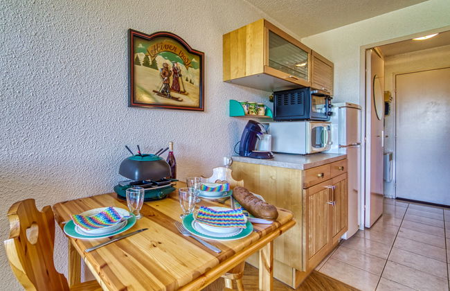 Apartamento de 1 quarto em Villarembert com piscina - Foto 11