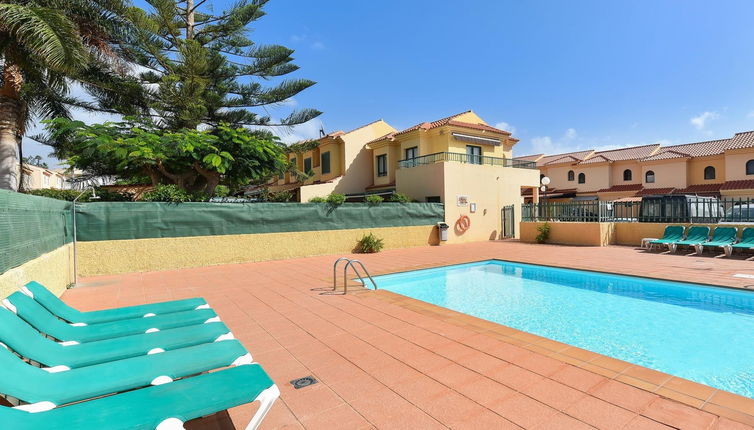 Photo 1 - Appartement de 2 chambres à San Bartolomé de Tirajana avec piscine et vues à la mer