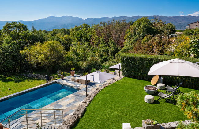 Appartamento con 2 camere da letto a Kastav con piscina e giardino - Foto 38