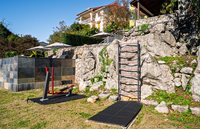 Appartamento con 2 camere da letto a Kastav con piscina e giardino - Foto 24