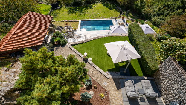 Apartment mit 2 Schlafzimmern in Kastav mit schwimmbad und garten - Foto 2