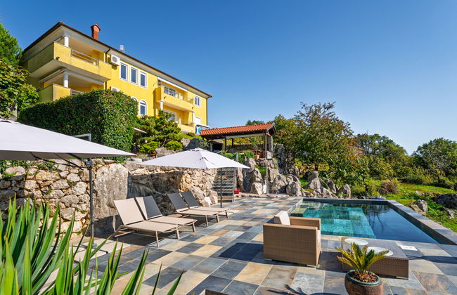 Appartamento con 2 camere da letto a Kastav con piscina e giardino - Foto 1
