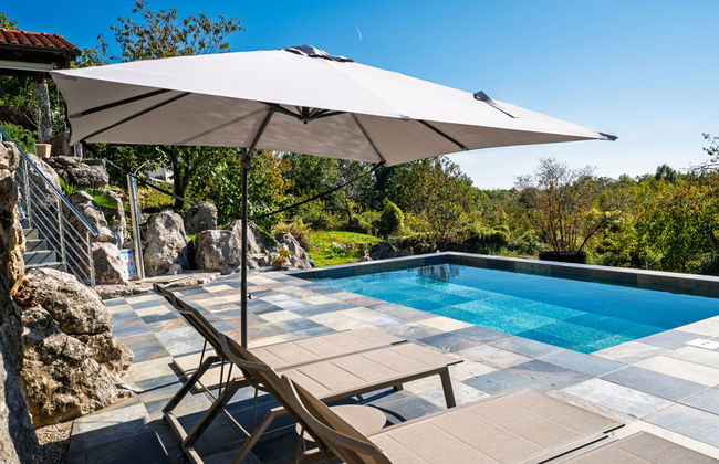 Appartamento con 2 camere da letto a Kastav con piscina e giardino - Foto 21