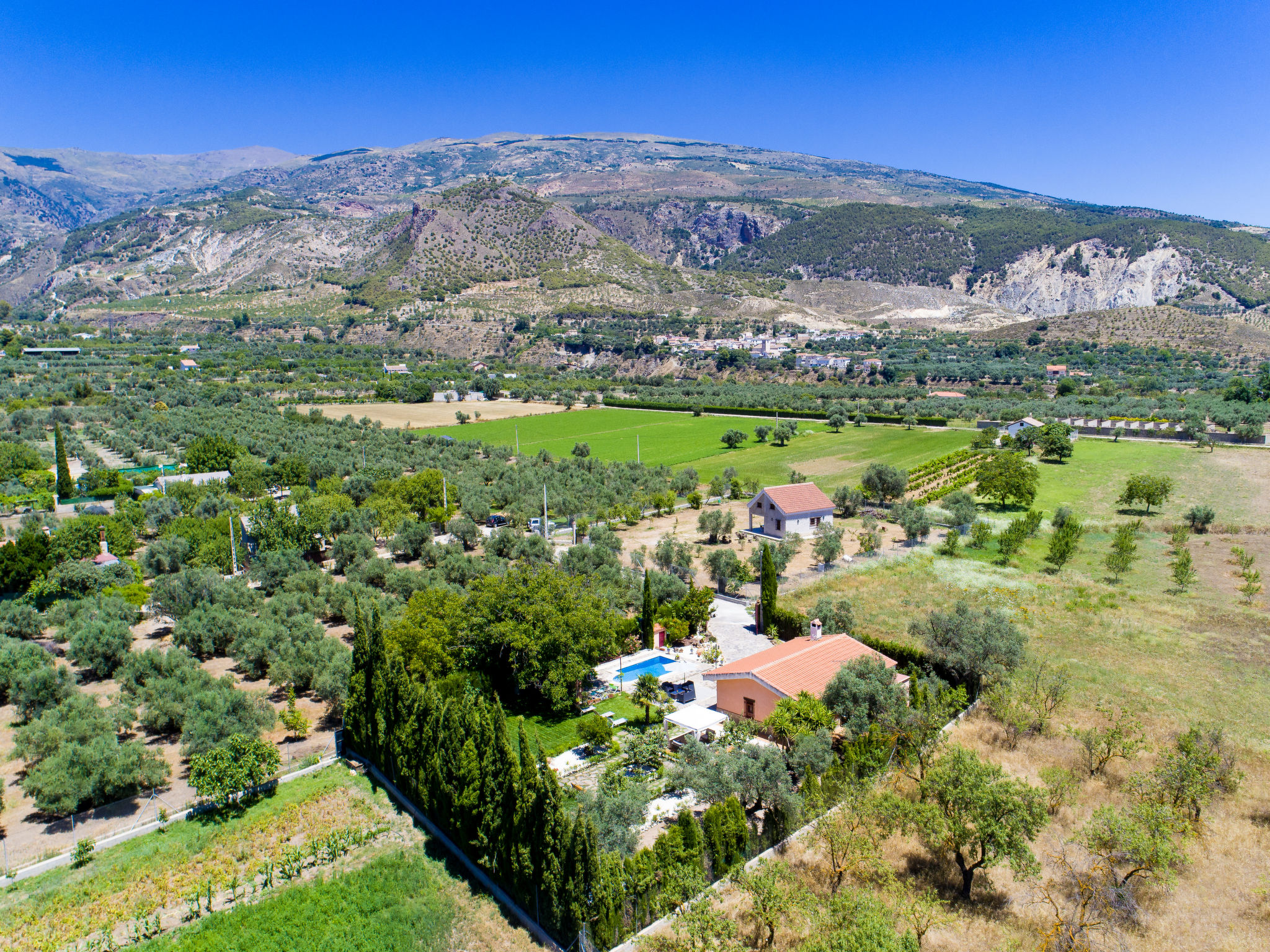 Foto 2 - Casa con 3 camere da letto a Nigüelas con piscina privata e vista sulle montagne