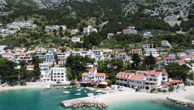 Appartamento con 1 camera da letto a Omiš con giardino e terrazza - Foto 5