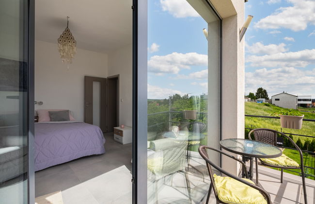Apartamento de 1 quarto em Lány com piscina e jardim - Foto 9