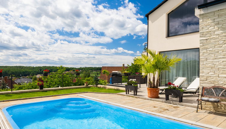 Foto 1 - Apartamento de 1 habitación en Lány con piscina y jardín