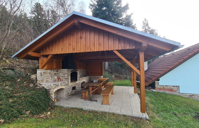 Casa de 2 quartos em Nebahovy com jardim e terraço - Foto 27