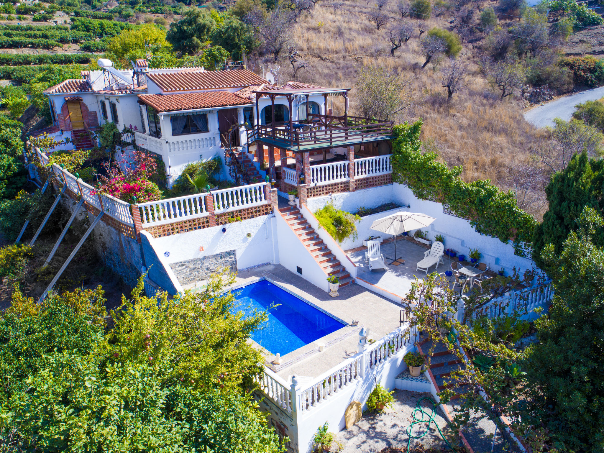 Foto 1 - Casa de 2 quartos em Almuñécar com piscina privada e vistas do mar