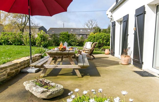 Casa de 3 quartos em Lampaul-Ploudalmézeau com jardim e terraço - Foto 7