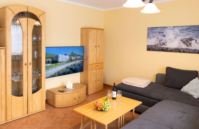 Apartamento de 2 quartos em Koserow com terraço e sauna - Foto 7
