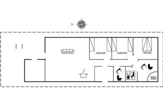 Foto 2 - Casa de 3 quartos em Løkken com terraço e sauna