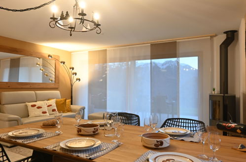 Foto 4 - Appartamento con 2 camere da letto a Leytron con terrazza e vista sulle montagne