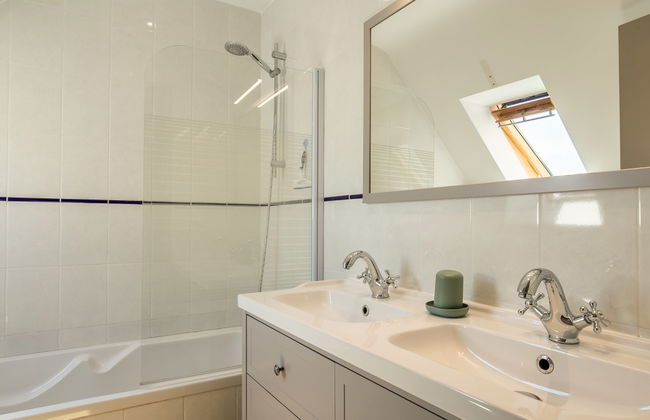 Casa de 4 quartos em Guimaëc com piscina privada e jardim - Foto 26