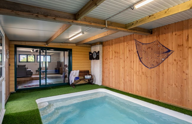 Casa de 4 quartos em Guimaëc com piscina privada e jardim - Foto 17