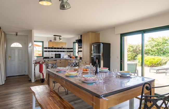 Casa de 4 quartos em Guimaëc com piscina privada e jardim - Foto 5