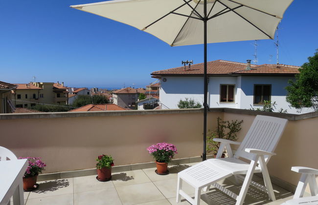 Apartamento de 2 quartos em Rosignano Marittimo com jardim e terraço - Foto 2