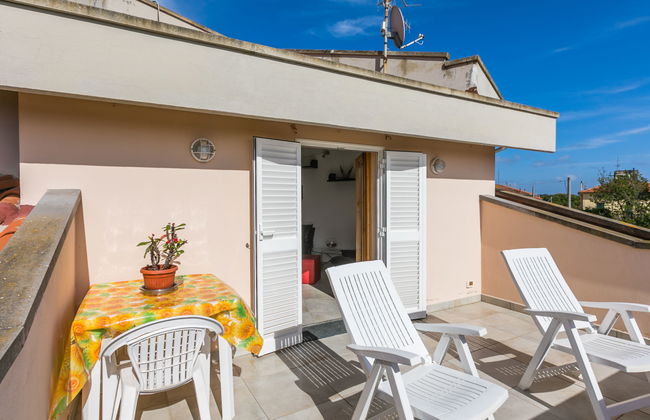 Apartamento de 2 quartos em Rosignano Marittimo com jardim e terraço - Foto 18
