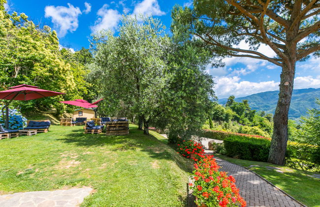 Apartamento de 2 quartos em Pescia com piscina e jardim - Foto 47