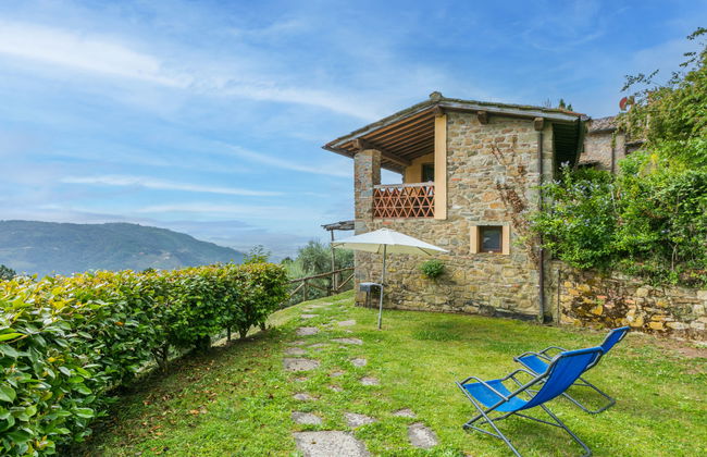 Casa de 2 quartos em Pescia com piscina e jardim - Foto 4