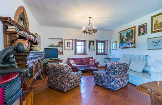 Casa de 6 quartos em Impruneta com piscina privada e jardim - Foto 13