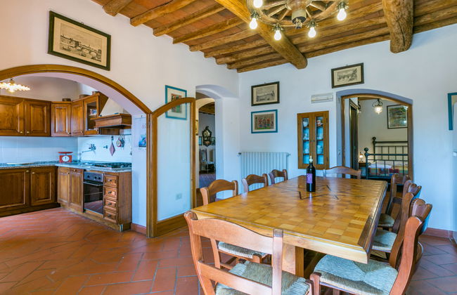 Casa de 6 quartos em Impruneta com piscina privada e jardim - Foto 17