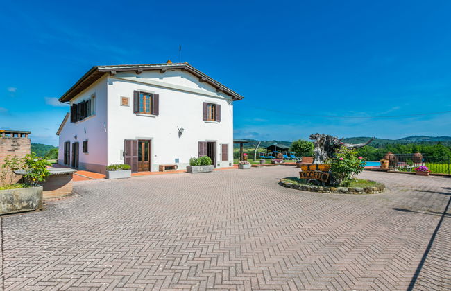 Casa de 6 quartos em Impruneta com piscina privada e jardim - Foto 45