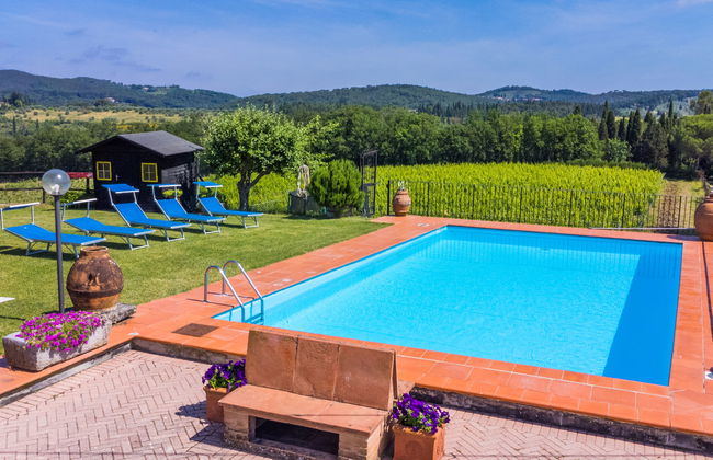 Casa de 6 quartos em Impruneta com piscina privada e jardim - Foto 7