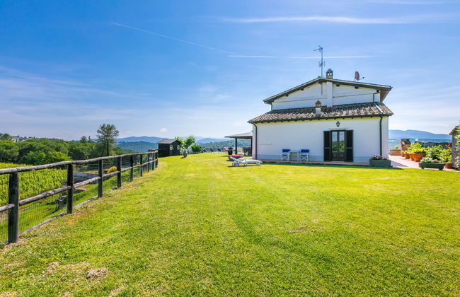 Casa de 6 quartos em Impruneta com piscina privada e jardim - Foto 44